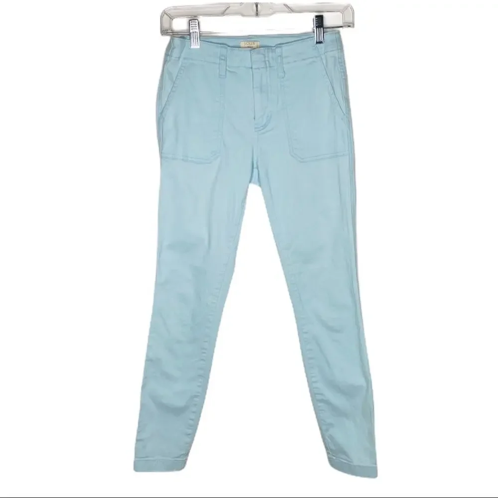 J. Crew Blue Skinny Ankle Stretch Jeans Size 24